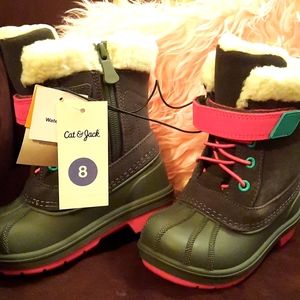 Brand New with tags  Cat & Jack Snow Boots.